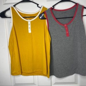 2 women’s medium Arizona tanks